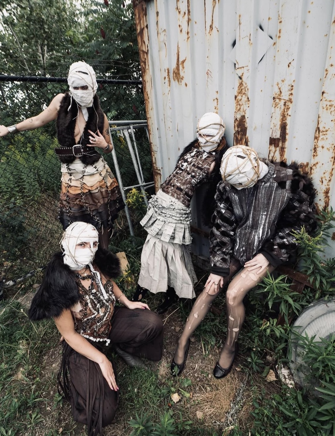 Zoe Stone Mask and Bandage Ensemble