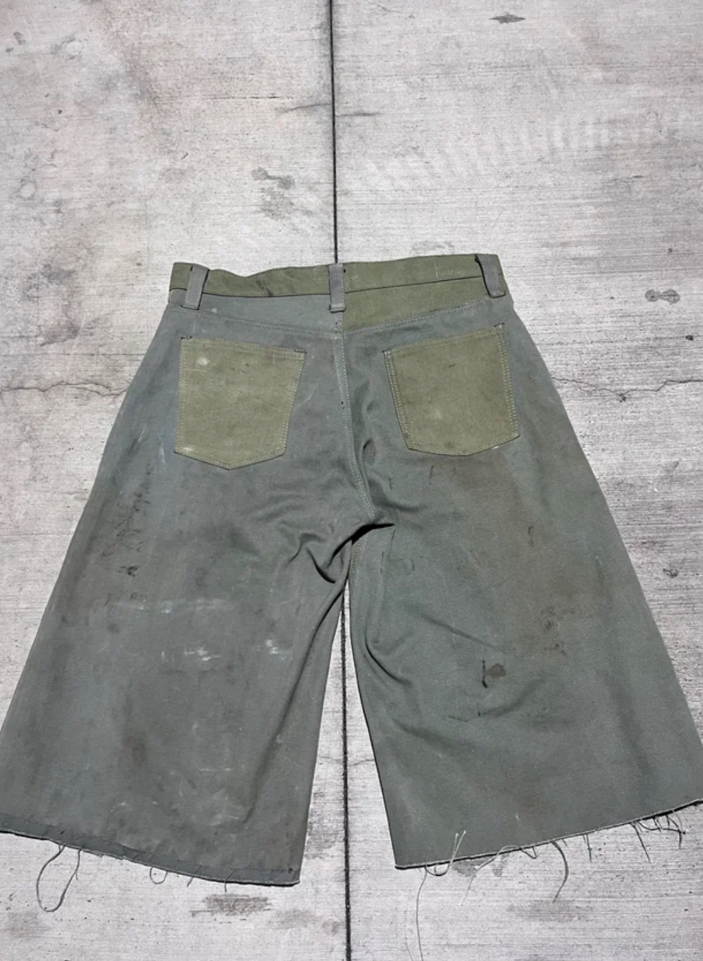 Utekkos1of1 Military Shorts Front