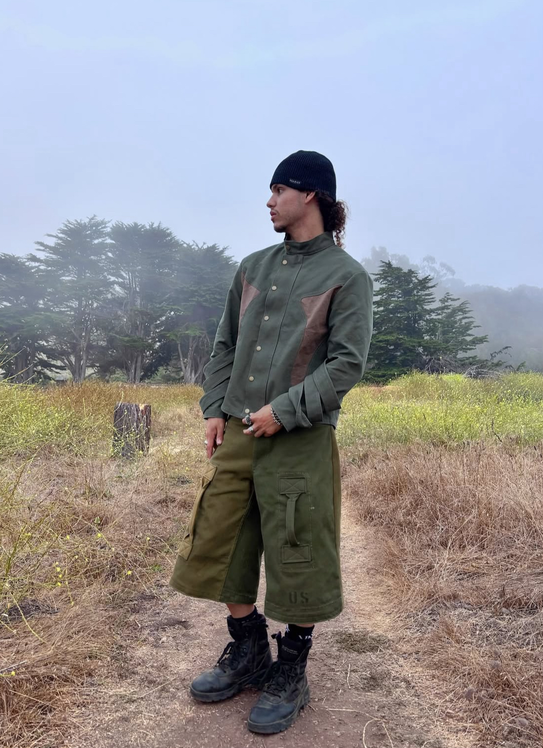 Utekkos1of1 Military Shorts Detail