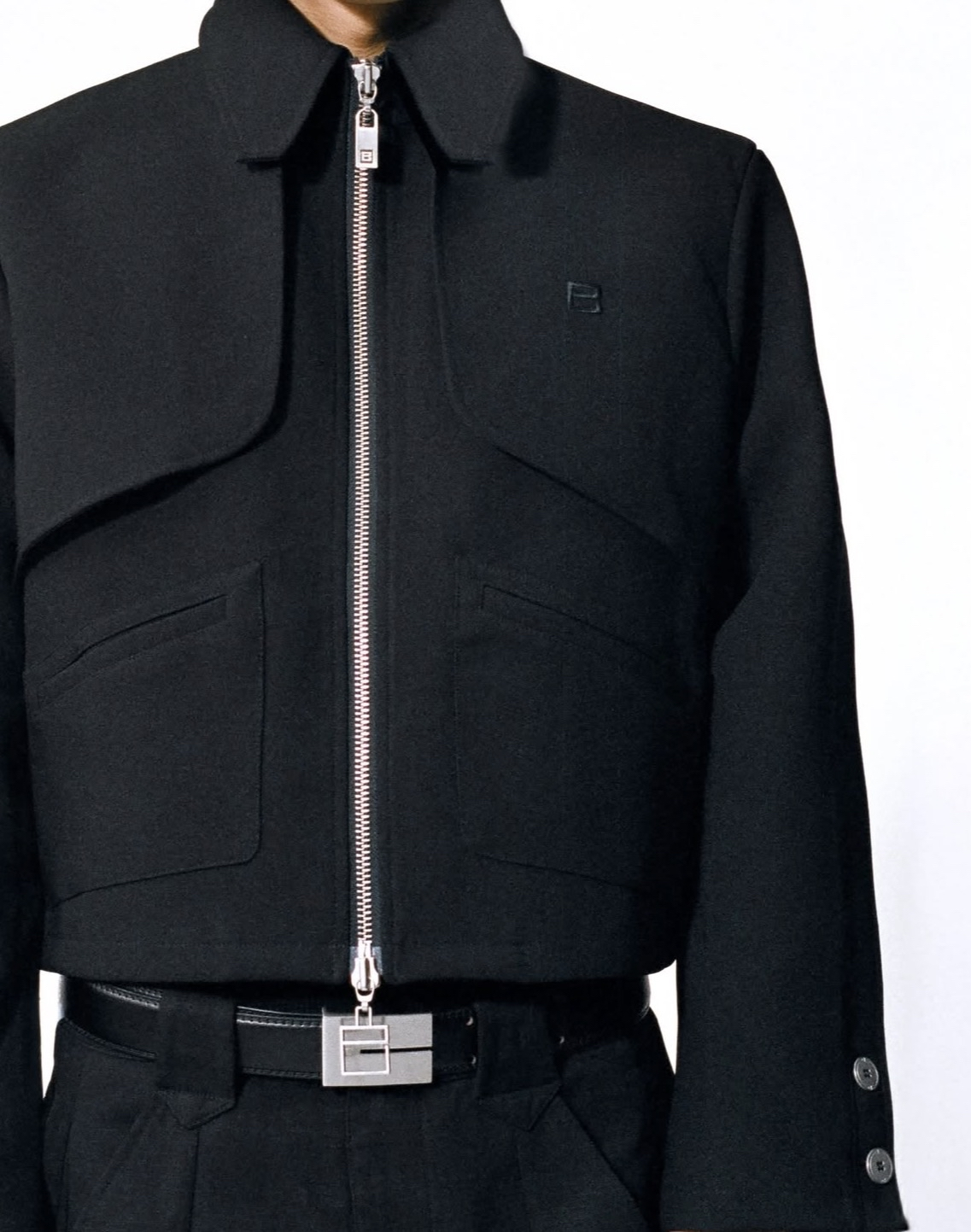 Pieces Uniques Emin Jacket Front