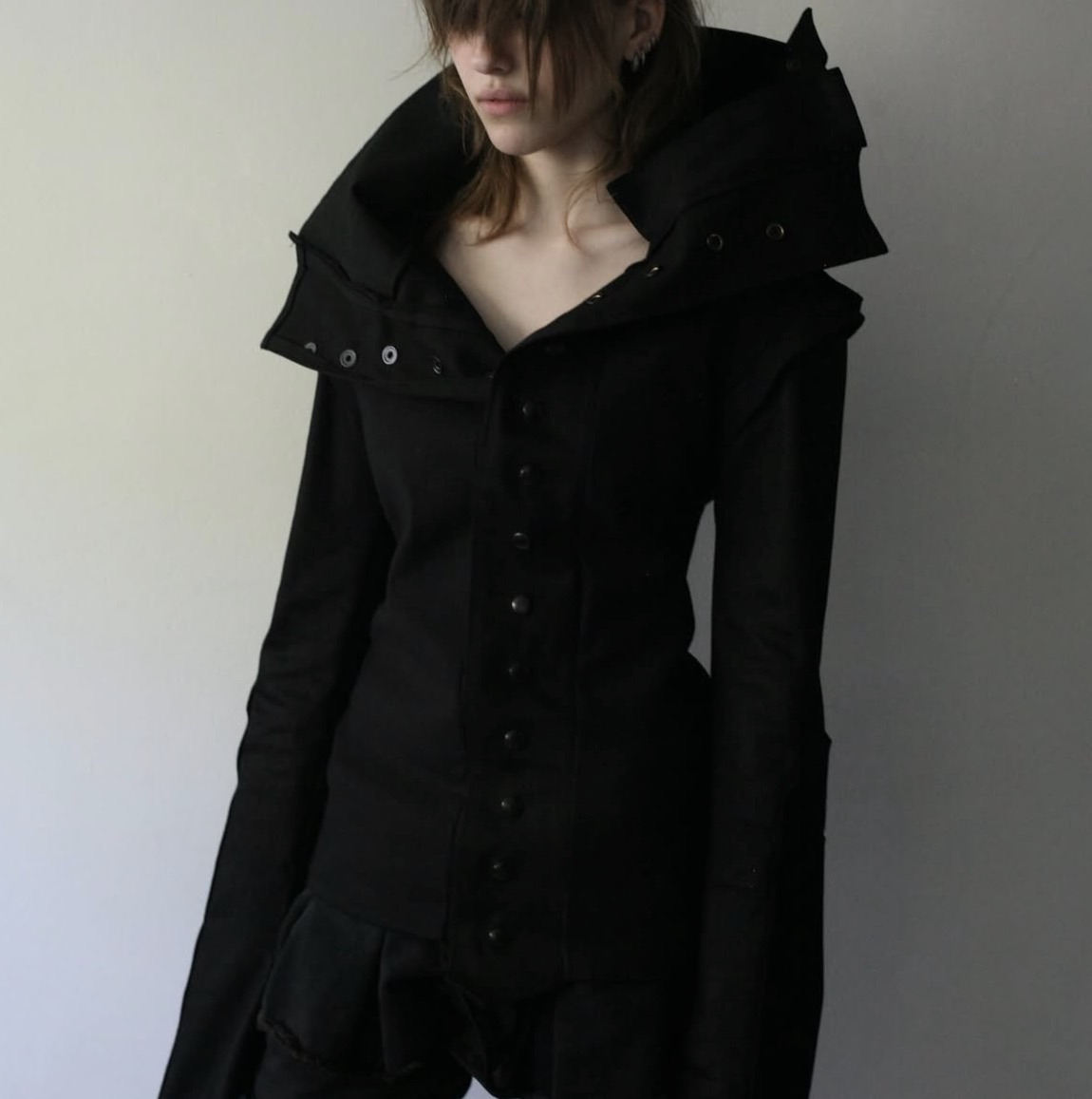 q1101 Bellator Jacket Collar Up