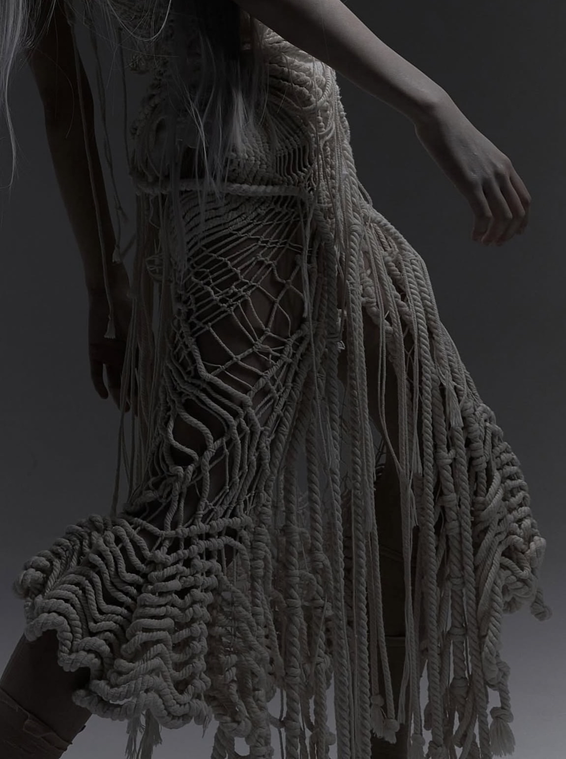 Luo Qingyang Macrame Knot Detail