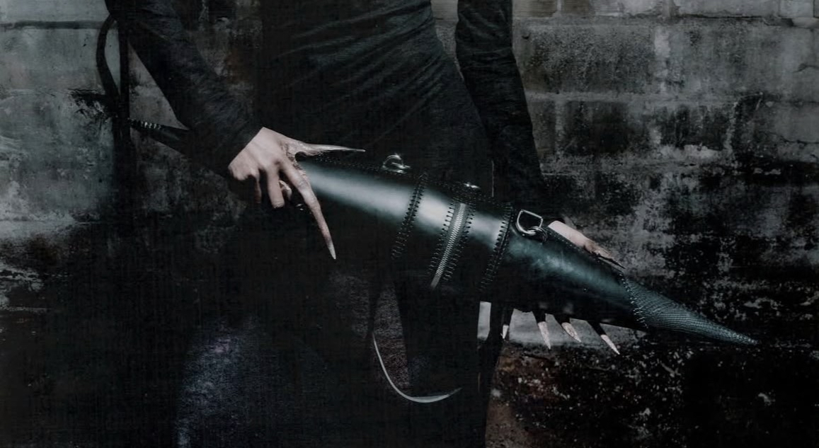 Saddermander Double Cone Bag Detail