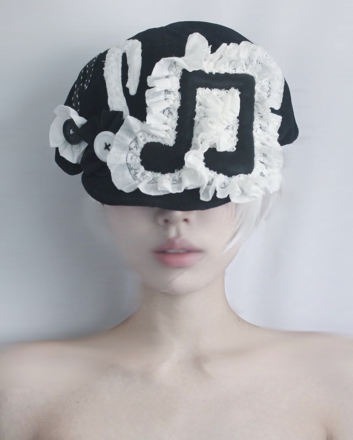 Zentow Lace and Ruffle Detail